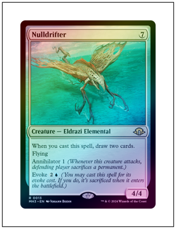 1x Nulldrifter, Foil, Magic the Gathering MTG NM - Image 1