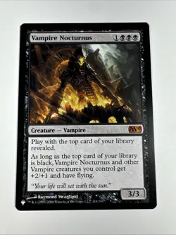 MTG Vampire Nocturnus NM/Mint #M10-118 List Reprints Regular Mythic Magic - Image 1