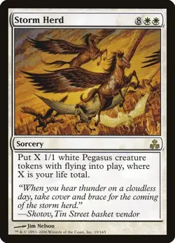 Storm Herd 1x MtG Guildpact SP/NM - Image 1