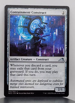 Containment Construct - Kamigawa: Neon Dynasty - NEO - 243/302 - MTG - Image 1