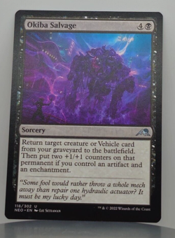 Okiba Salvage - Kamigawa: Neon Dynasty - NEO - 118/302 - MTG - Image 1