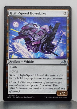 High-Seppd Hoverbike - Kamigawa: Neon Dynasty - NEO - 247/302 - MTG - Image 1