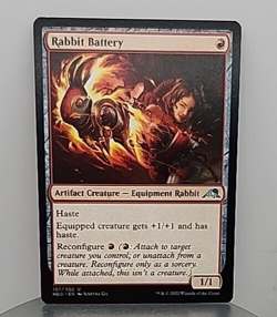 MTG Rabbit Battery Kamigawa: Neon Dynasty 157/302 Regular Uncommon - Image 1