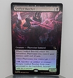MTG Grafted Butcher March of the Machine 0359 Foil Rare - Image 1