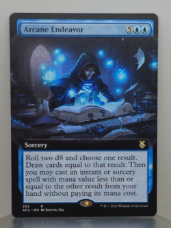 Arcane Endeavor (Extended Art) - AFC - 283 - Commander: Adventures in the Forgot - Image 1