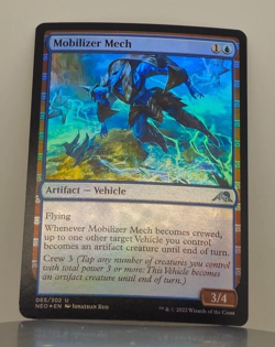 Foil - Mobilizer Mech - Kamigawa: Neon Dynasty - NEO - 65/302 - MTG - Image 1