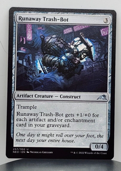 Runaway Trash-Bot - Kamigawa: Neon Dynasty - NEO - 257/302 - MTG - Image 1