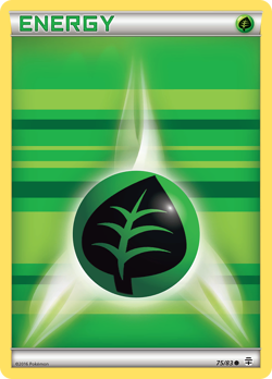 Grass Energy (75/83) XY: Generations​ - Near Mint Reverse Holofoil Pokemon TCG - Image 1