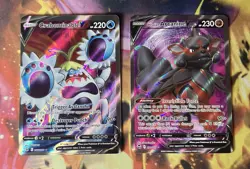 Pokemon Sword & Shield Full Art Lot - Crabominable & Hisuian Arcanine - Image 1