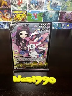 Pokemon TCG Sylveon V Sword & Shield Brilliant Stars TG14/TG30 Secret Rare NM - Image 1