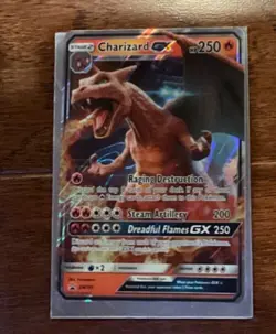 ULTRA RARE Charizard GX SM195 Black Star Promo Pokemon Detective Pikachu - MP - Image 1