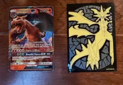ULTRA RARE Charizard GX SM195 Black Star Promo Pokemon Detective Pikachu - MP - Image 4