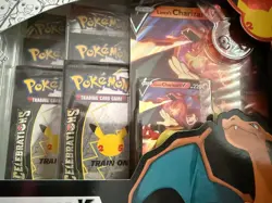Pokemon 25th Annivers Celebrations Lance's Charizard V Collection BOX SEALED 820650809392 - Image 3