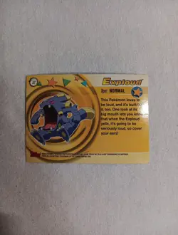 2003 Topps Pokemon Advanced Holo Foil #32 Exploud NM - Image 4