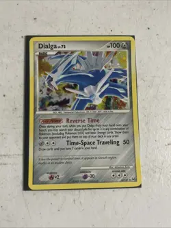 Dialga Lv. 72 5/127 Platinum Pokemon Holo Foil - Image 1