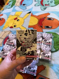 Pokemon White Flare Booster Bundle Lot of 14 Factory Sealed!!!!!!!!!!!!!!!!!!!!! - Image 1