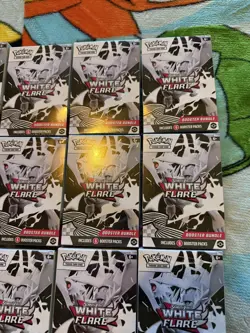 Pokemon White Flare Booster Bundle Lot of 14 Factory Sealed!!!!!!!!!!!!!!!!!!!!! - Image 4