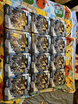 Pokemon Scarlet & Violet: Black Bolt Binder Collection Box Lot Of 12 - Image 5