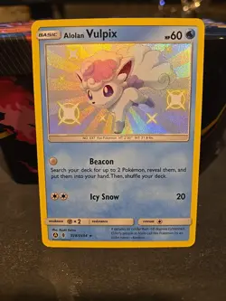 Alolan Vulpix SV8/SV94 - Hidden Fates - Shiny Vault - Pokemon - NM - Image 1