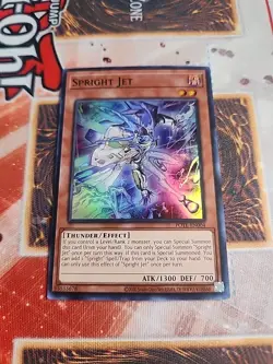Yugioh Spright Jet POTE-EN004 Super Rare NM - Image 1