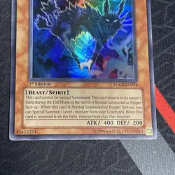1996 Yu-Gi-Oh! Kinka-byo #TDGS-EN034 1st Edition - Image 4