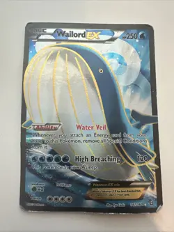 Pokemon Wailord EX Trading Card - Water Type, High Breaching Ability - Image 4