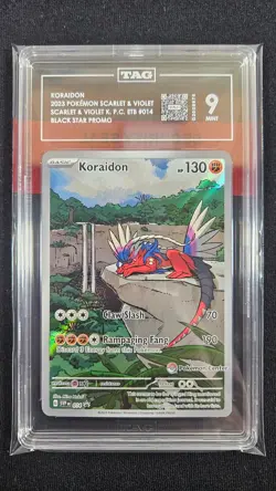 Koraidon Scarlet & Violet Pokemon Center Promo Card TAG 9 - Image 4
