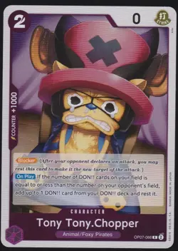 Tony Tony Chopper OP07-066 One Piece TCG Card Rare - Image 1