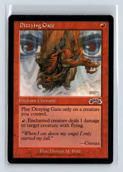 DIZZYING GAZE - MTG Magic the Gathering Card - Exodus - Common - Image 1