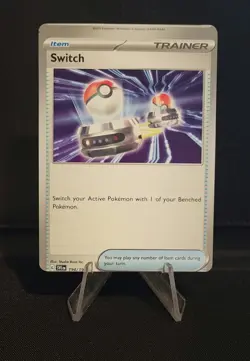 Pokemon: Scarlet & Violet - Switch 194/198 - Miscut Error Card - Image 1