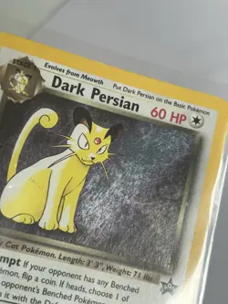 Pokemon TCG Dark Persian Promo 1999-2000 #17 Black Star Promo Card - Image 2