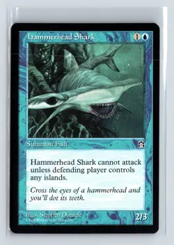 HAMMERHEAD SHARK - MTG Magic the Gathering Card - Stronghold - Common - Image 1