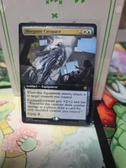 Biorganic Carapace EXTENDED #269 NM/M MTG Spiderman Magic Card - Image 1
