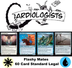 60 Card Standard Legal Deck MTG | Flashy Mates | White/Blue | Flash/Tricks/Buff - Image 1