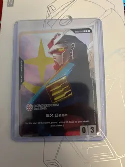 EX Base EXBP-005 Gundam TCG Bandai Card Games Fest 25-26 Stamped Exclusive Promo - Image 1
