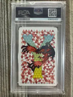 Eevee 8 Of Hearts 2013 Pokemon Y Playing Card PSA 9 - Image 2