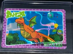 Pokemon Dragonite Japanese Pocket Monsters #330 Vintage Special Holographic Card - Image 4