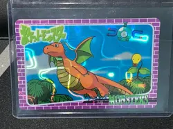Pokemon Dragonite Japanese Pocket Monsters #330 Vintage Special Holographic Card - Image 5