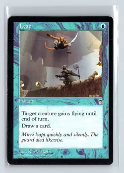 LEAP - MTG Magic the Gathering Card - Stronghold - Common - Image 1