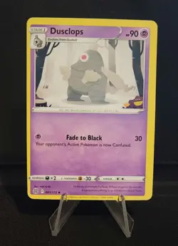 Pokemon: Brilliant Stars - Dusclops 61/172 - Miscut Error Card - Image 1