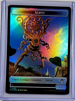 2024 MTG Magic The Gathering MH3 Modern Horizons 3 Foil Token #33/6 Fox Servo - Image 2
