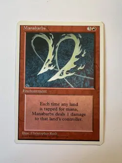 Manabarbs - MTG Core Set 4th Edition - NM - Image 1