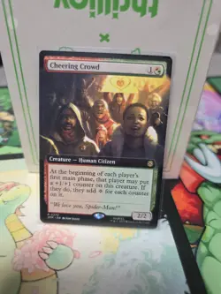 MTG Marvel Spider-Man, Cheering Crowd - Extended Art - Image 1