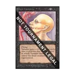 WOTC MtG Collector's Ed Sengir Vampire (CE) (U) EX - Image 1