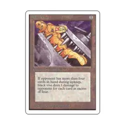 WOTC MtG Unlimited Black Vise (U) Fair - Image 1