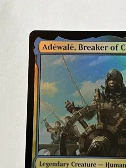 Adewale Breaker of Chains 44 MTG Assassins Creed 2024 Near Mint Foil - Image 5