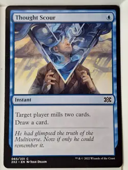 Thought Scour - Double Masters - Magic the Gathering MTG Nice! - Image 1