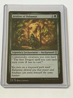 Acolyte of Bahamut 212 MTG Battle for Baldurs Gate 2022 Near Mint Non Foil - Image 1