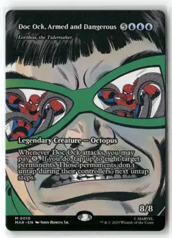 Doc Ock, Armed And Dangerous MTG Spider-man Magic NM 0010 - Image 1