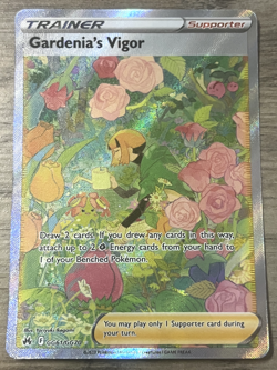 Gardenia's Vigor GG61/GG70 Crown Zenith: Galarian Gallery Holo Pokemon MP Single - Image 1